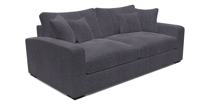 Stockbridge 3 Seater Sofa in Warwick Graf Slate