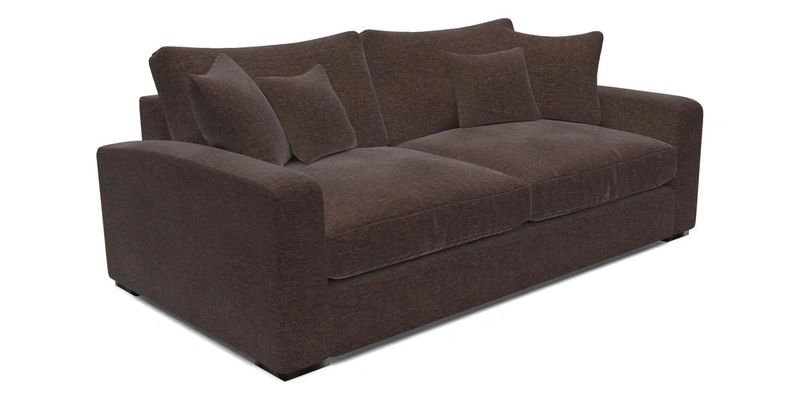 Stockbridge 3 Seater Sofa in Warwick Graf Slate