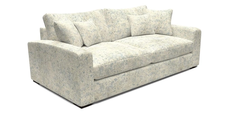 Stockbridge 3 Seater Sofa in Warwick Graf Slate