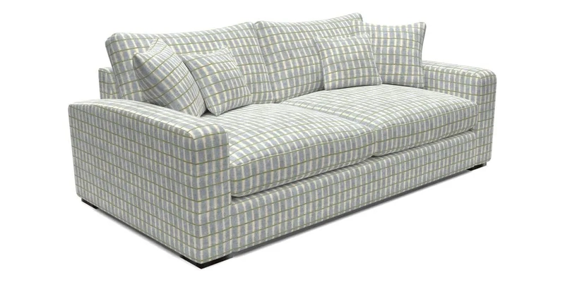 Stockbridge 3 Seater Sofa in Warwick Graf Slate