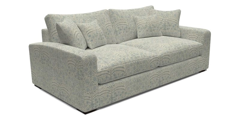 Stockbridge 3 Seater Sofa in Warwick Graf Slate