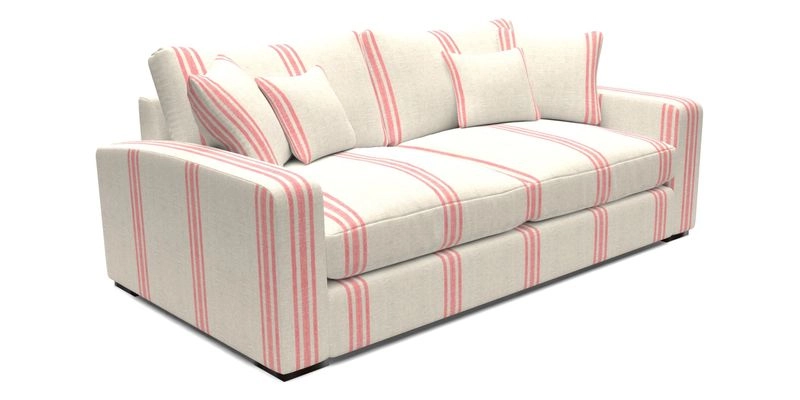 Stockbridge 3 Seater Sofa in Warwick Graf Slate