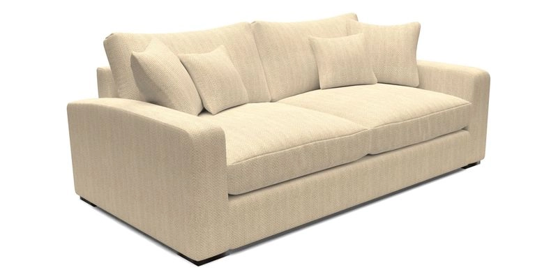 Stockbridge 3 Seater Sofa in Warwick Graf Slate