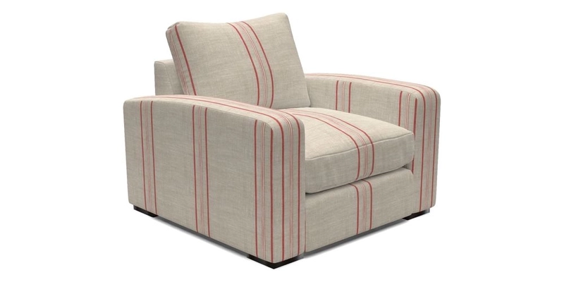 Stockbridge Chair in Two Tone Plain Biscuit