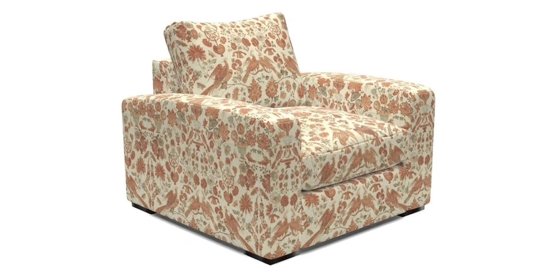 Stockbridge Chair in Two Tone Plain Biscuit