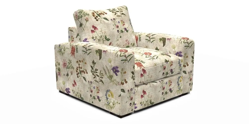 Stockbridge Chair in Two Tone Plain Biscuit