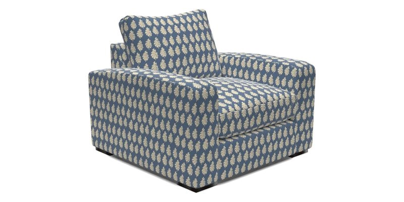 Stockbridge Chair in Two Tone Plain Biscuit