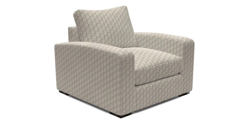 Stockbridge Chair in Two Tone Plain Biscuit