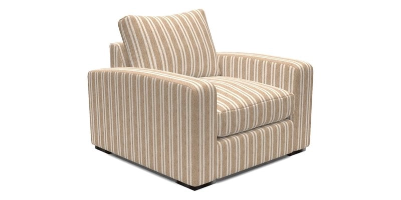 Stockbridge Chair in Two Tone Plain Biscuit