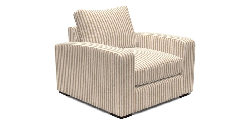 Stockbridge Chair in Two Tone Plain Biscuit