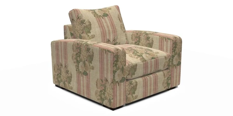 Stockbridge Chair in Two Tone Plain Biscuit