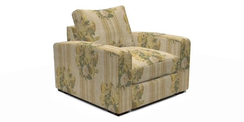 Stockbridge Chair in Two Tone Plain Biscuit