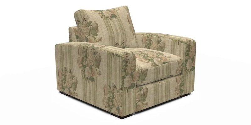 Stockbridge Chair in Two Tone Plain Biscuit