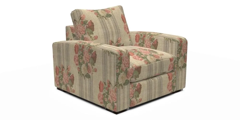 Stockbridge Chair in Two Tone Plain Biscuit