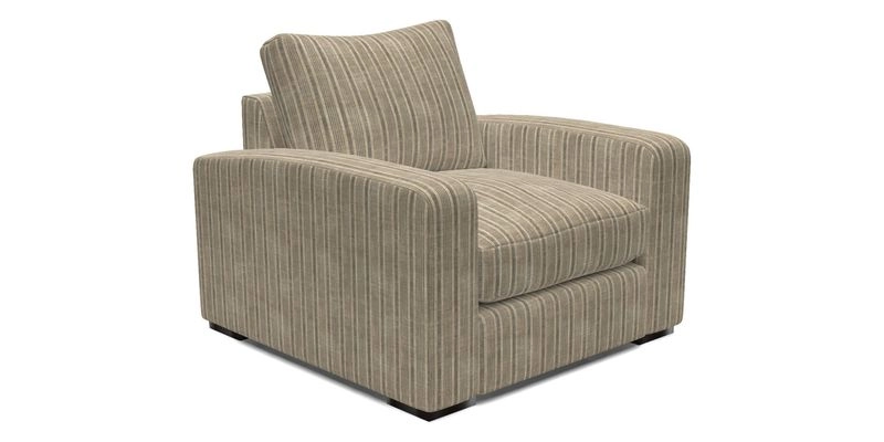 Stockbridge Chair in Two Tone Plain Biscuit