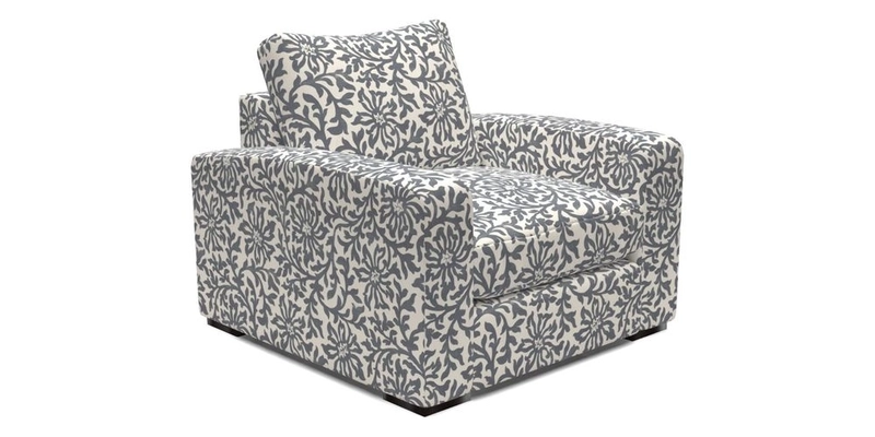 Stockbridge Chair in Two Tone Plain Biscuit