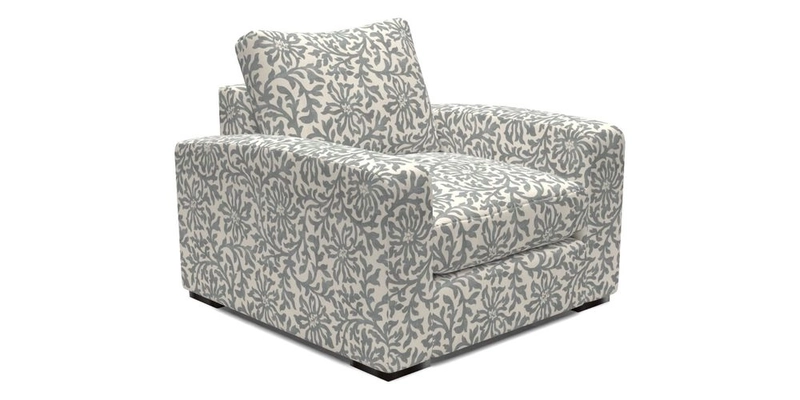 Stockbridge Chair in Two Tone Plain Biscuit