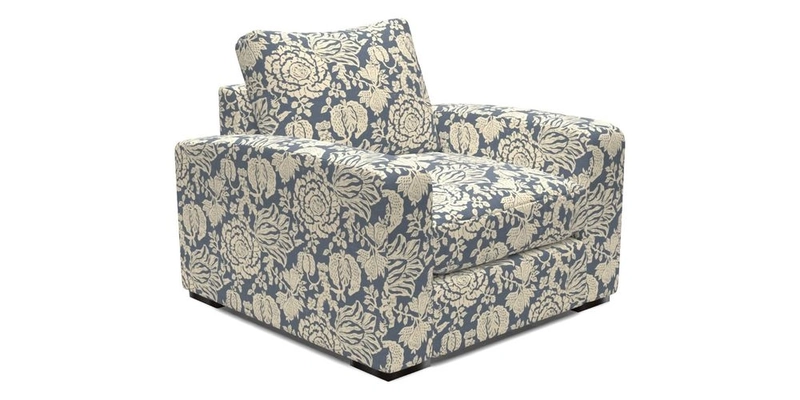 Stockbridge Chair in Two Tone Plain Biscuit