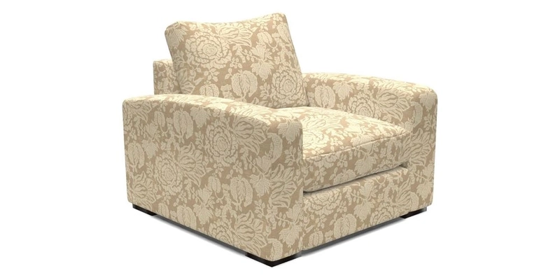 Stockbridge Chair in Two Tone Plain Biscuit