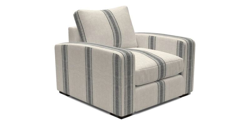 Stockbridge Chair in Two Tone Plain Biscuit