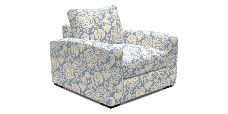 Stockbridge Chair in Two Tone Plain Biscuit