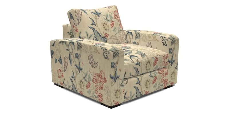 Stockbridge Chair in Two Tone Plain Biscuit