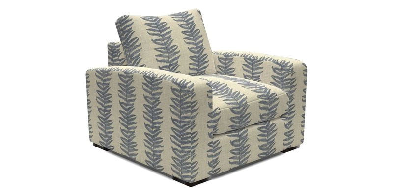 Stockbridge Chair in Two Tone Plain Biscuit