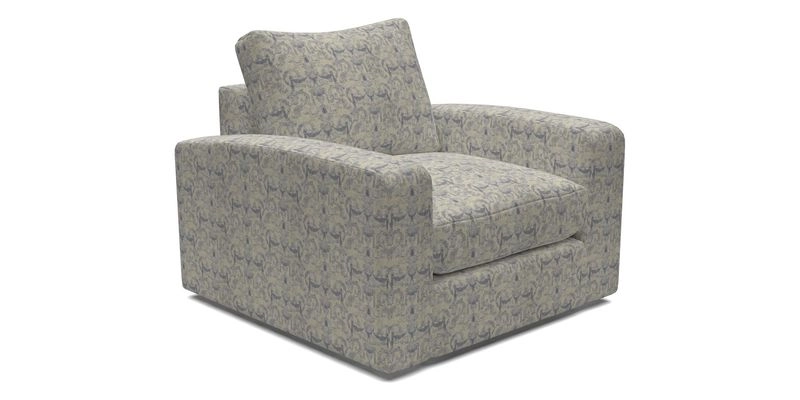 Stockbridge Chair in Two Tone Plain Biscuit