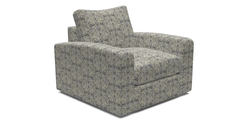 Stockbridge Chair in Two Tone Plain Biscuit