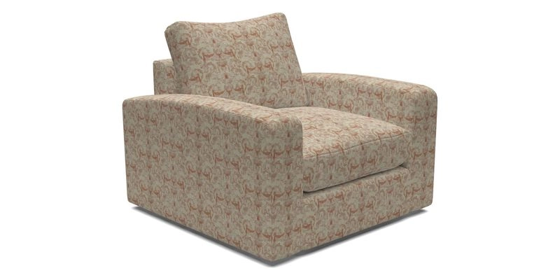 Stockbridge Chair in Two Tone Plain Biscuit