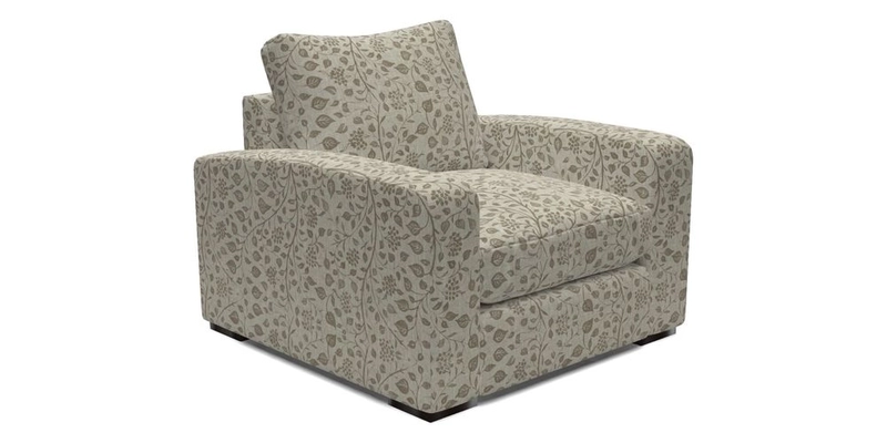 Stockbridge Chair in Two Tone Plain Biscuit