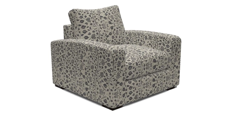 Stockbridge Chair in Two Tone Plain Biscuit