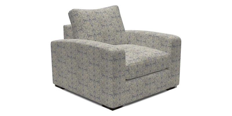 Stockbridge Chair in Two Tone Plain Biscuit