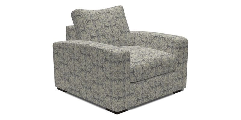 Stockbridge Chair in Two Tone Plain Biscuit