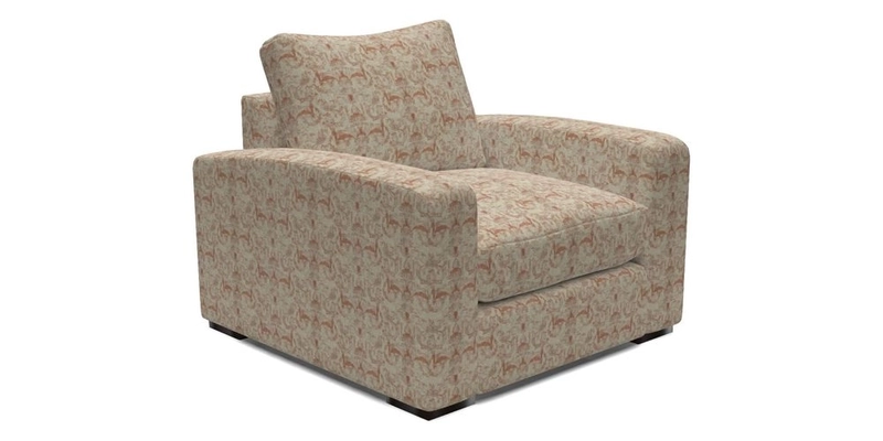 Stockbridge Chair in Two Tone Plain Biscuit