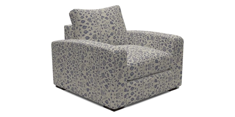 Stockbridge Chair in Two Tone Plain Biscuit