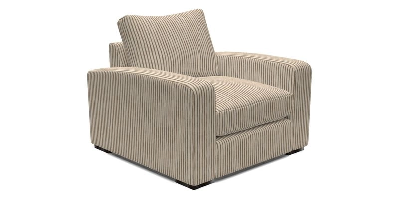 Stockbridge Chair in Two Tone Plain Biscuit