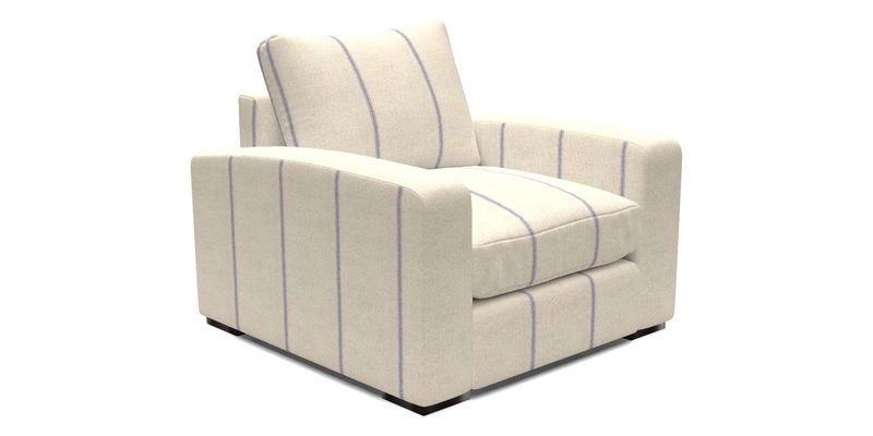 Stockbridge Chair in Two Tone Plain Biscuit