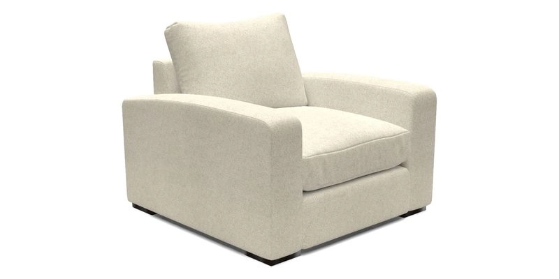 Stockbridge Chair in Two Tone Plain Biscuit