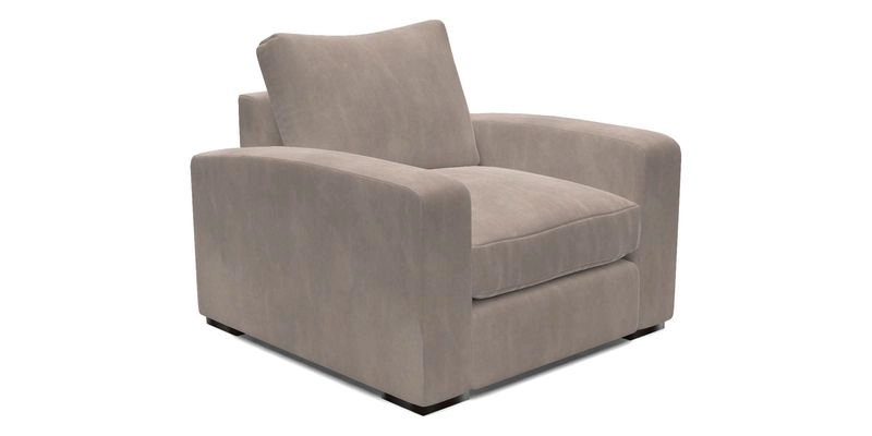 Stockbridge Chair in Two Tone Plain Biscuit