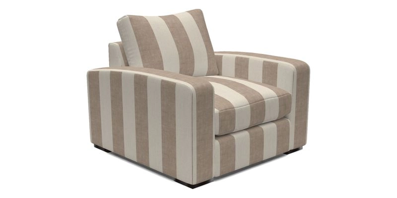 Stockbridge Chair in Two Tone Plain Biscuit