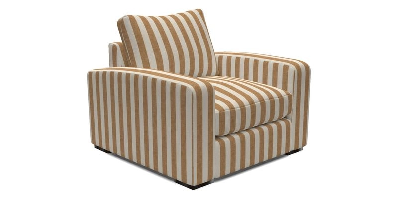 Stockbridge Chair in Two Tone Plain Biscuit