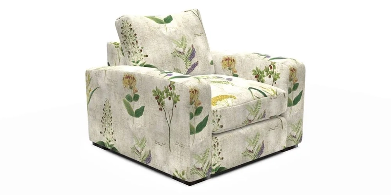 Stockbridge Chair in Two Tone Plain Biscuit