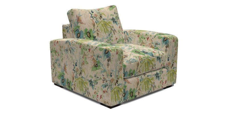 Stockbridge Chair in Two Tone Plain Biscuit