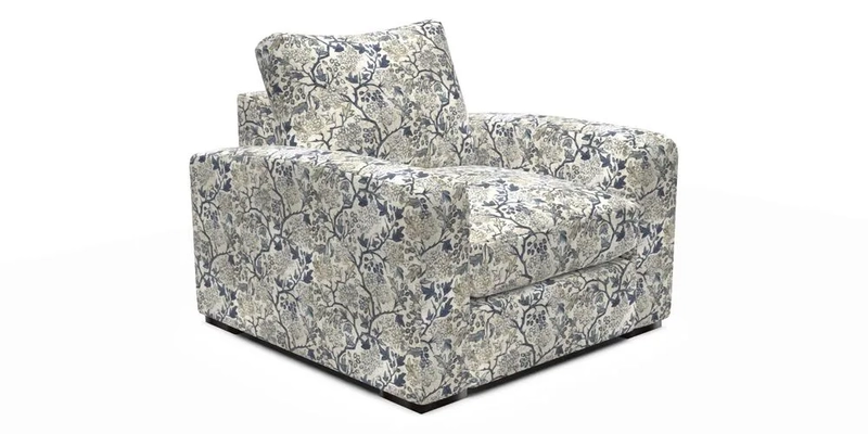 Stockbridge Chair in Two Tone Plain Biscuit