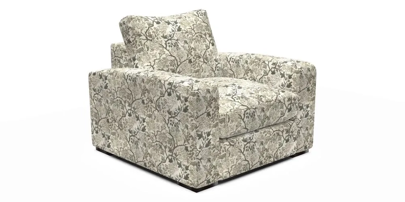 Stockbridge Chair in Two Tone Plain Biscuit