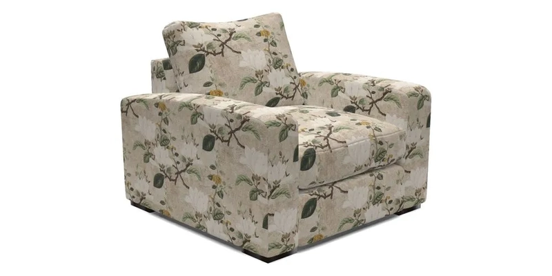 Stockbridge Chair in Two Tone Plain Biscuit