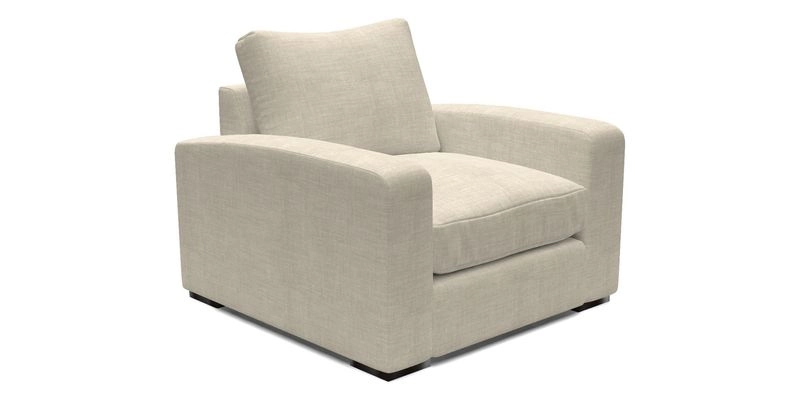 Stockbridge Chair in Two Tone Plain Biscuit