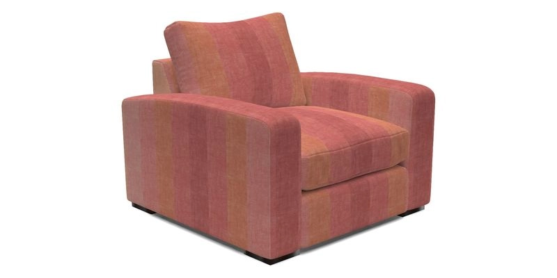 Stockbridge Chair in Two Tone Plain Biscuit