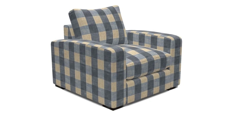 Stockbridge Chair in Two Tone Plain Biscuit